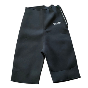 Curves Black Neoprene Sauna Shorts SIZE S Waist Trainer Sweat Shaper